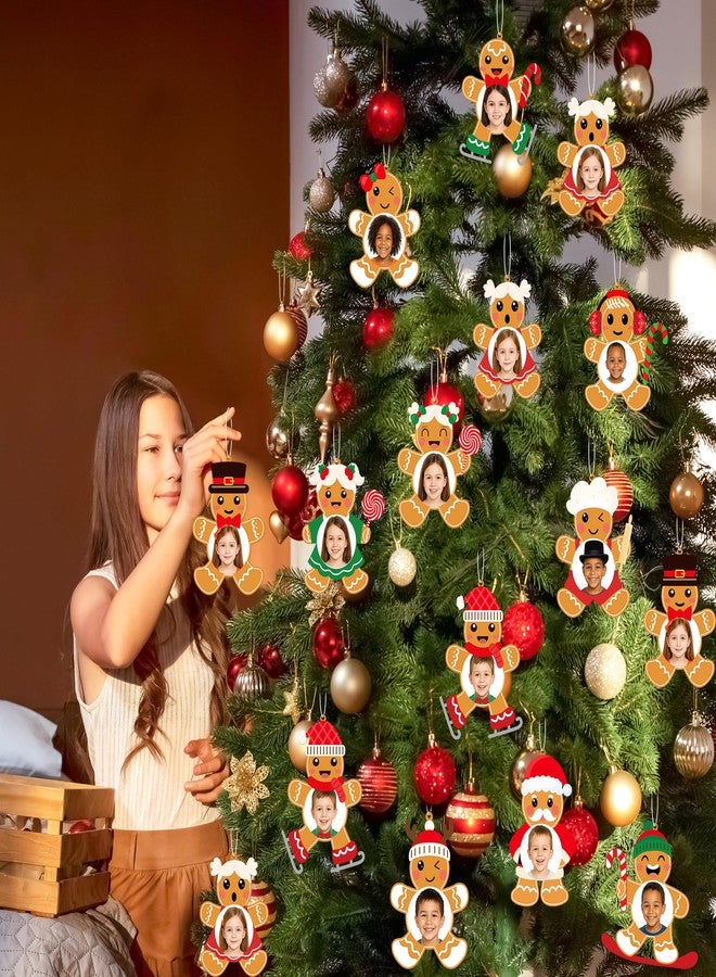 Moon Boat 66 Sets Christmas Crafts Gingerbread DIY Picture Frame Ornaments Making Kit Xmas Tree Holiday Home Party Decor - Image 5